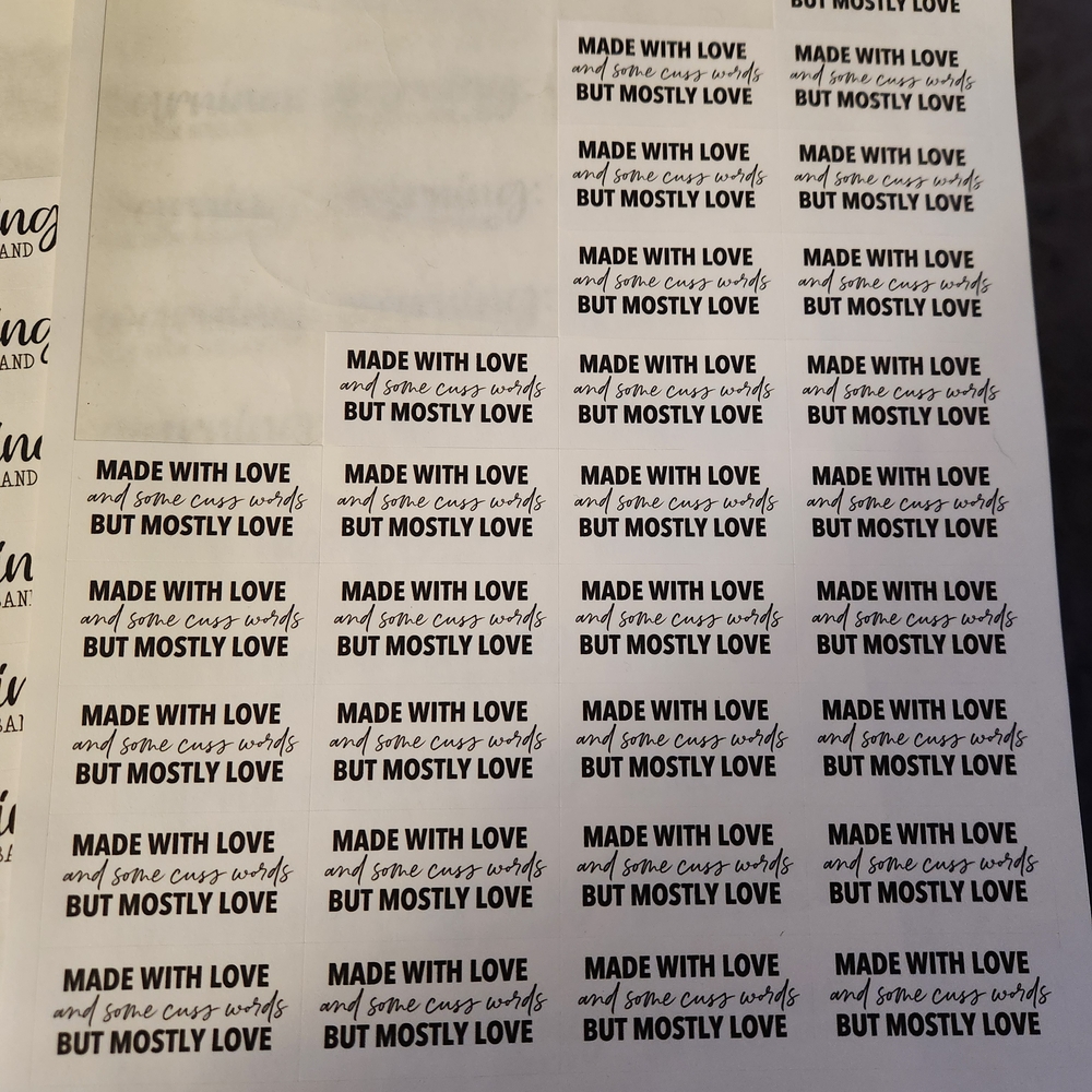 Small Business Shipping / Order Stickers - Picture 3 of 10